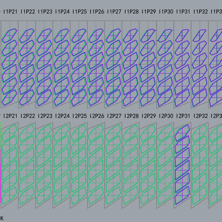 Factory Sale Various Design Art Craft Models Curtain Wall Rhino Modeling Design Service