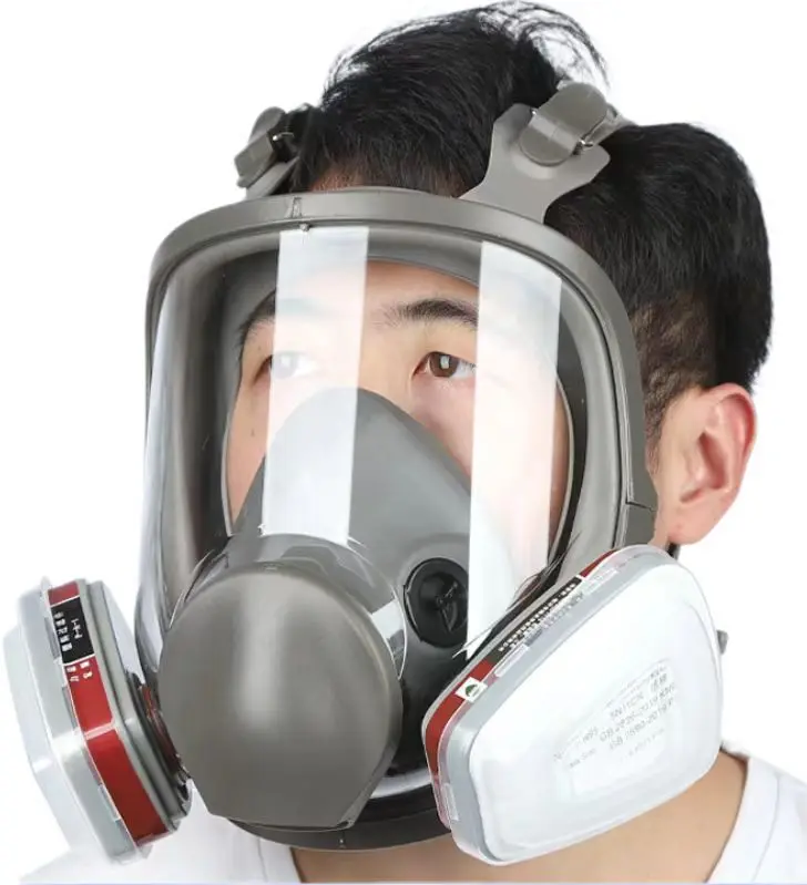 Reusable Antigas Respirator Full Face Mask Coal Mine Dustproof gas mask Respirator 6800 mask
