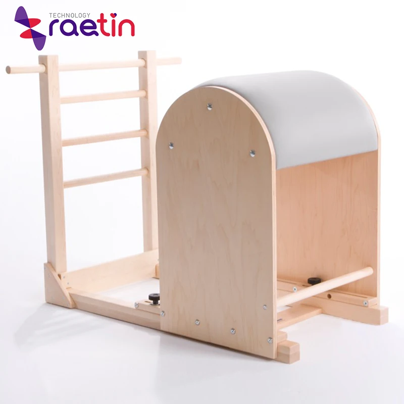 Fitness equipment body building wood base frame buy reformer pilates ladder barrel