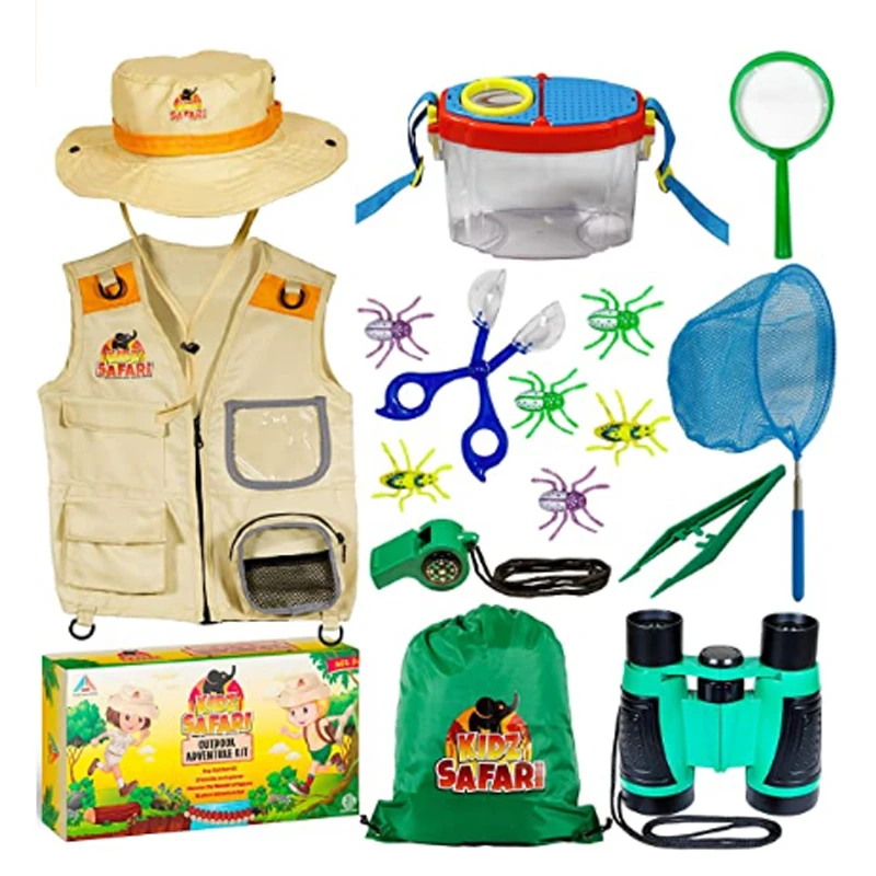 multifunctional outdoor toys kids children teaching hiking camping bag with what kids need