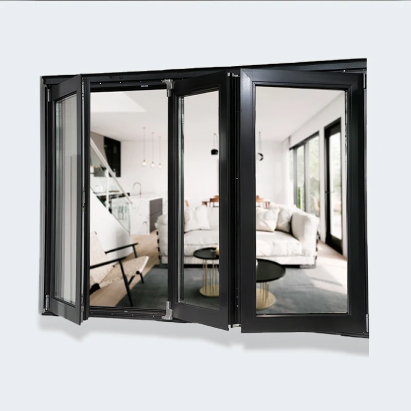 aluminum folding windows bifold windows and accordion folding window and door for sale