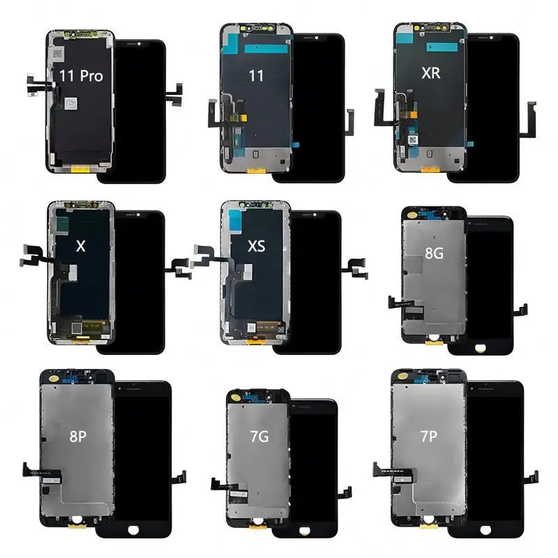  TFT lcd aftermarket tft запчасти для мобильных телефонов ЖК-стекло Iphone x Восстановленный iphone оригинальный dirplay