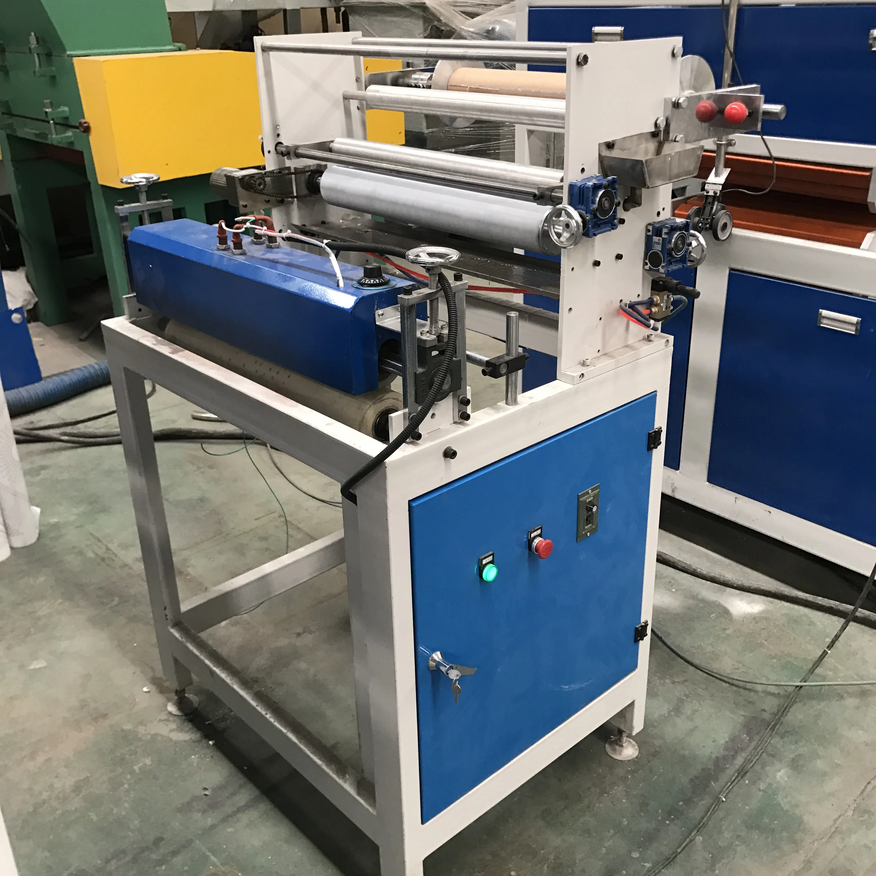 Plastic vinyl ceilings decorative ceiling panel making machine/ PVC ceiling roof tile wall board extruder machine line