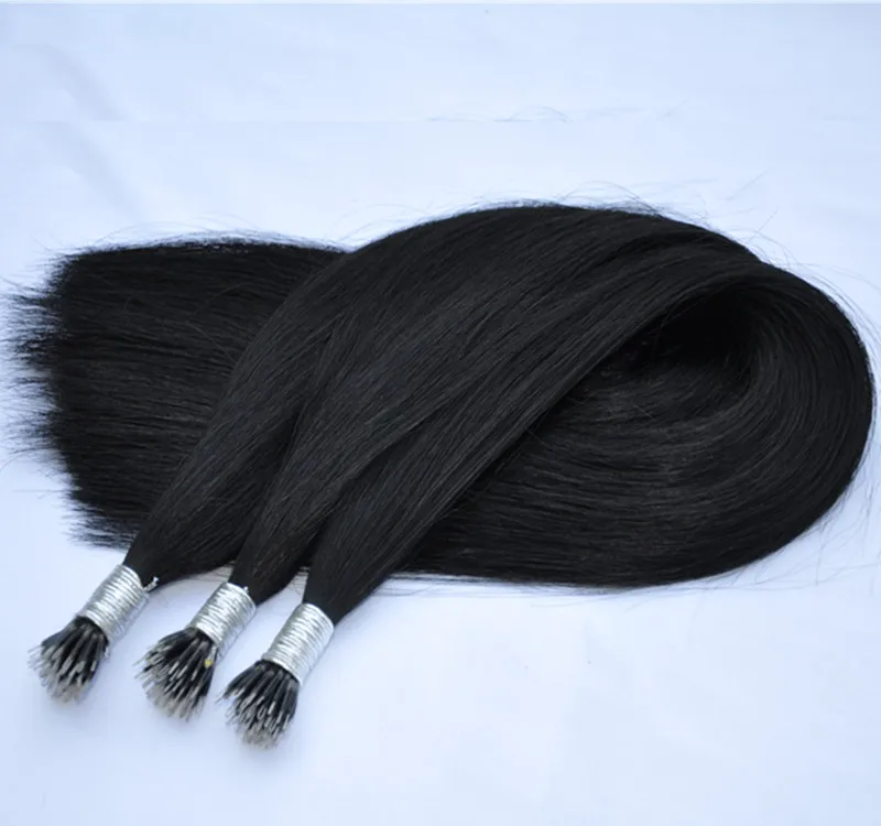 Wholesale Price Nano Ring Hair Extensions virgin cuticle full 100% human remy hair 1Gram strand
