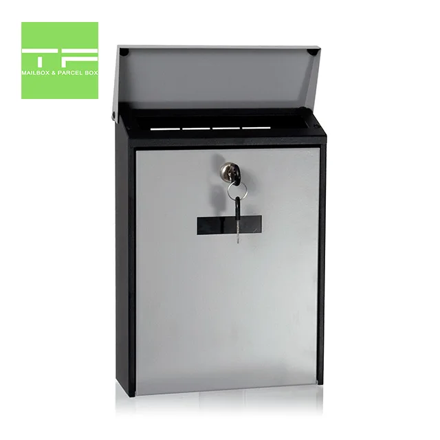 Customized Safe Parcel Outdoor Waterproof Mailbox Residential Modern Steel  Letter Box