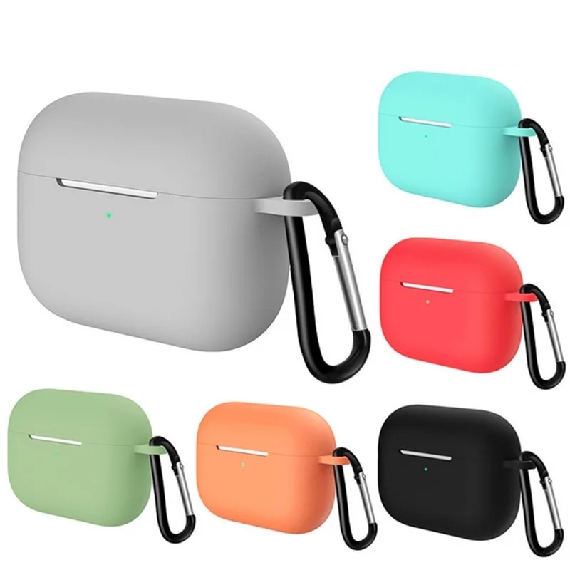 Amazon Hot Shockproof Protective Earphone Cover Case For Apple for Airpods Case 2 &3 With Hook