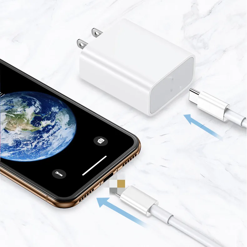 Высококачественный Usb-кабель для iPhone 12 быстрой зарядки и передачи данных Iphone PD зарядный кабель зарядное