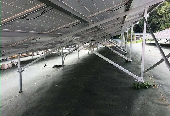Solar Power Plant , Aluminum Solar Panel Mounting Bracket , Ground Solar Mounting Systems PV Solar Ground Mounting Structures