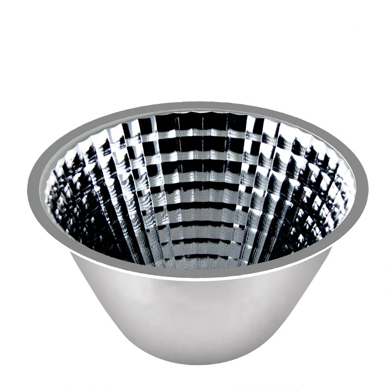 High Quality Downlight Aluminum Multi-Function Stage Flash Parabolic Led Reflector Cup, Spinning Solar Led Reflector