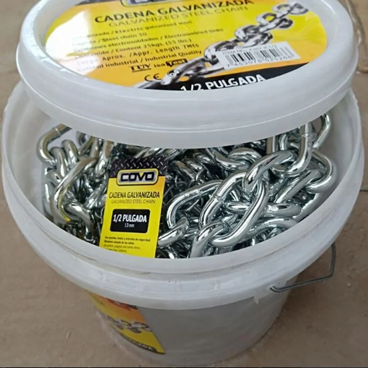 High Quality Zinc Plated Galvanized Steel Link Chain