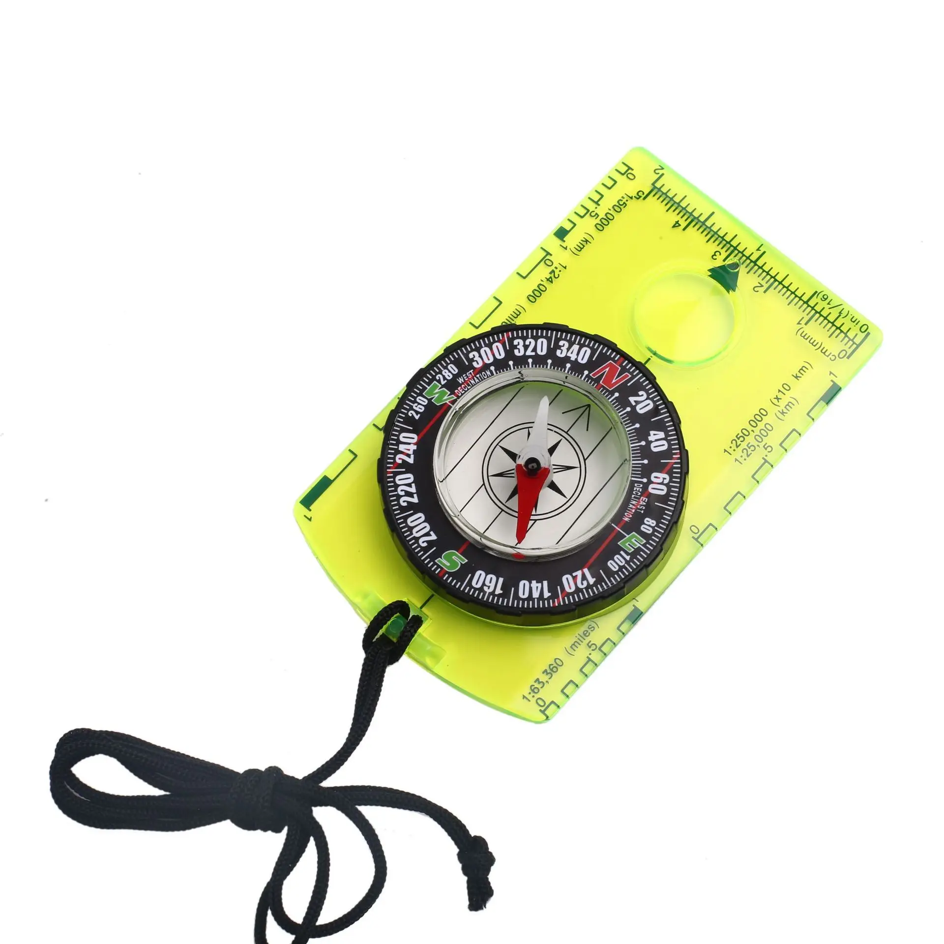 Camping Navigation Acrylic Backpack Compass Professional Field Compass for Map Reading Best Survival Tool