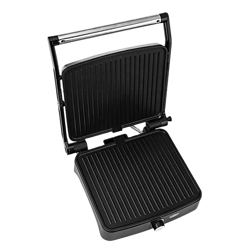 
Double-sided heating panini grill convenient and durable electric contact household oven 