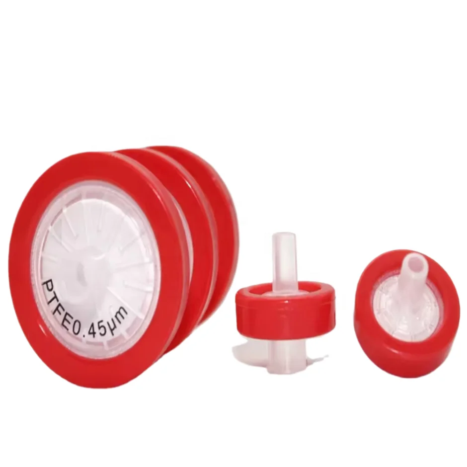 Liquan laboratory syringe filter syringe filter 1.0um pes pvdf ptfe syringe filter holder