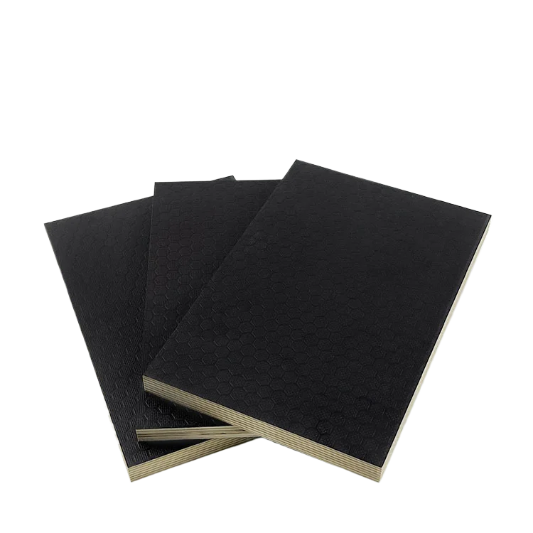 China Manufacture 12mm 18mm Anti-slip waterproof Black Big Size Faced Film Faced Playwood