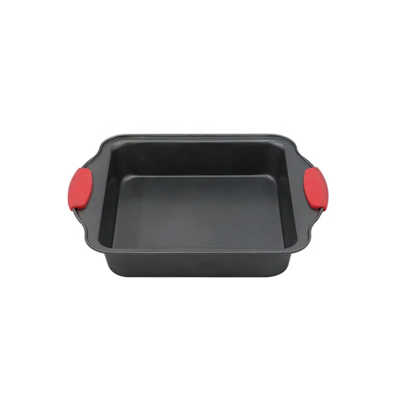 Square Cake Roll Pan Mold Household Roasting Pans Non-stick Bread Cookie Baking Mold With Ears