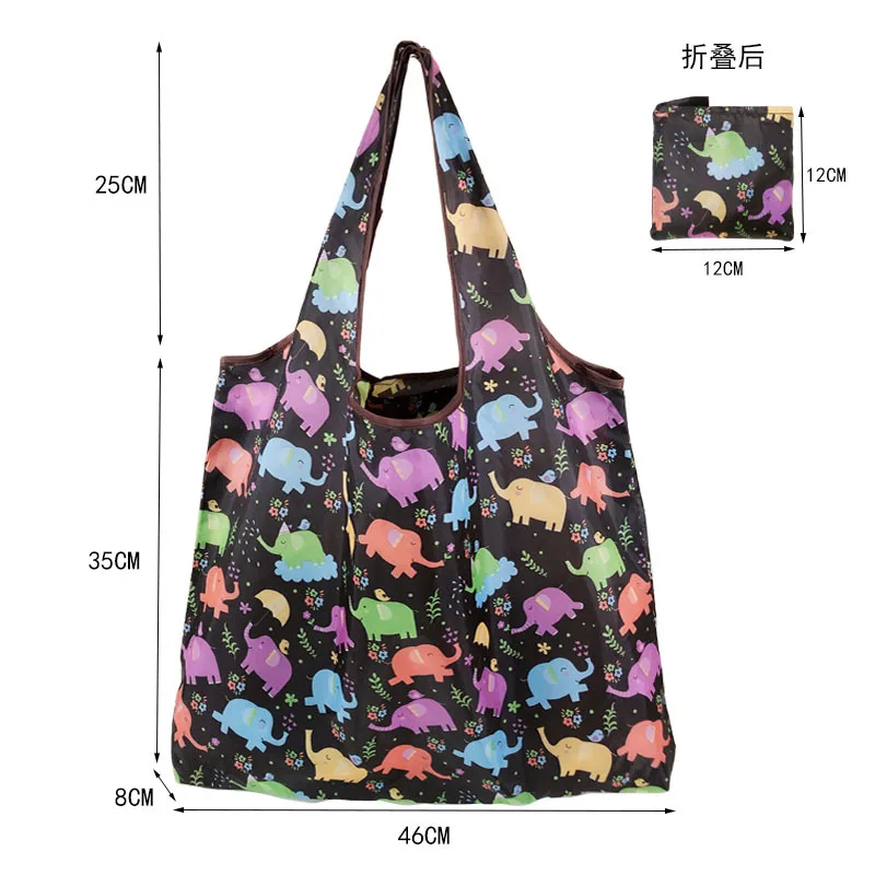 The Factory Straight Hair Large Portable Shopping Bags Can Buy Vegetables Be Outdoor Loaded Clothing and Other Items