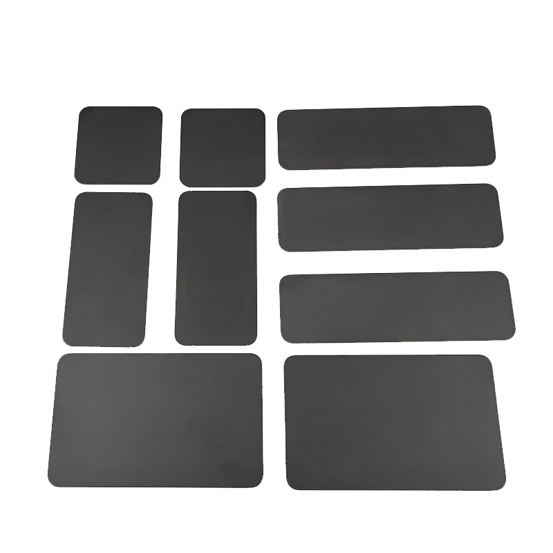 Custom Sandblasting Processing Metal Aluminum Card Professional Customization Laser Cutting Varies Color For Business