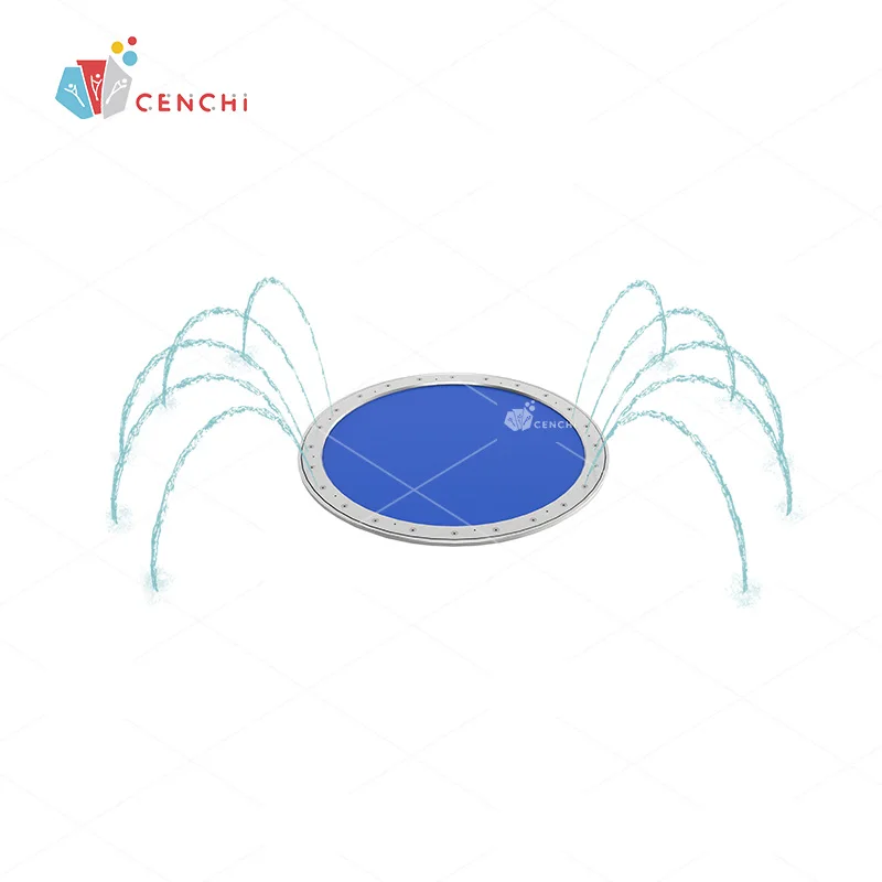Cenchi amusement residential kindergarten camping interactive splash park playground public outdoor children swing facility