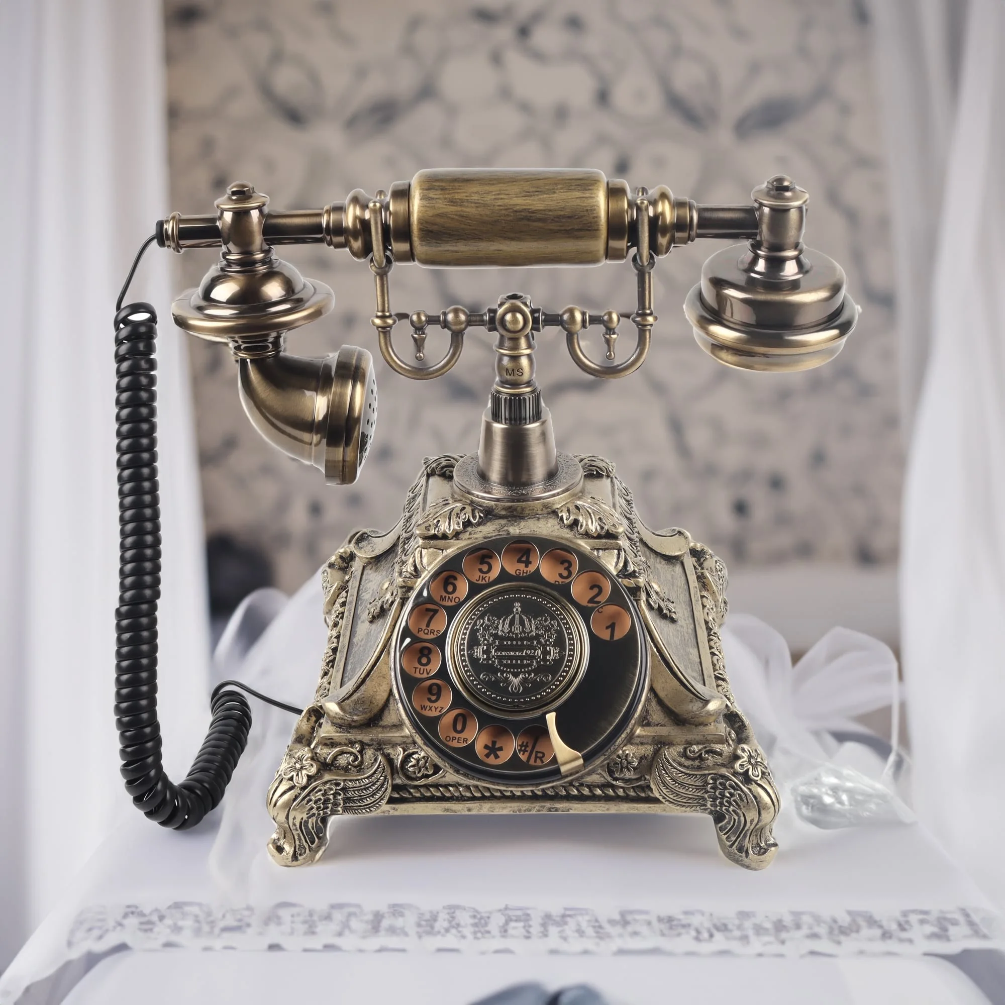 Wedding Phone Message Voice Record Retro Audio Guest Book Vintage Guestbook Antique Telephone