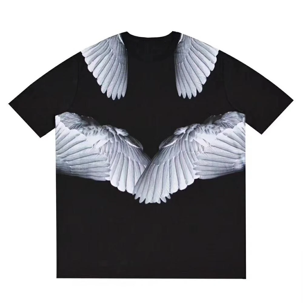 2021 New Wholesale 90 Polyester 10 Cotton Fashion T Shirt Custom Design Heavy Weight T Shirt