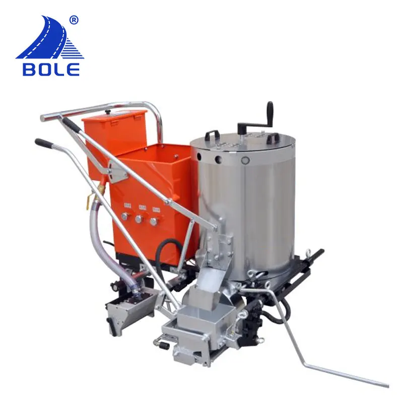 CK380 hand push thermoplastic making machine source factory sale thermoplastic road line drawing machine