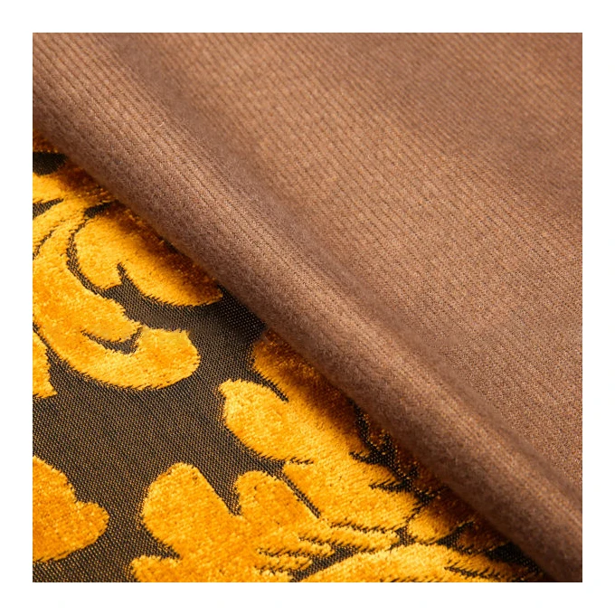 Factory custom high quality eco-friendly burnout velvet fabric