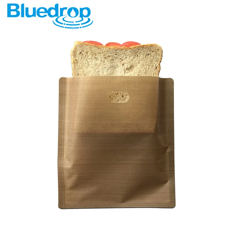 Тостерные мешки Bluedrop из ПТФЭ антипригарные мешки-Сэндвичи для микроволновой печи тостов гриль-мешки