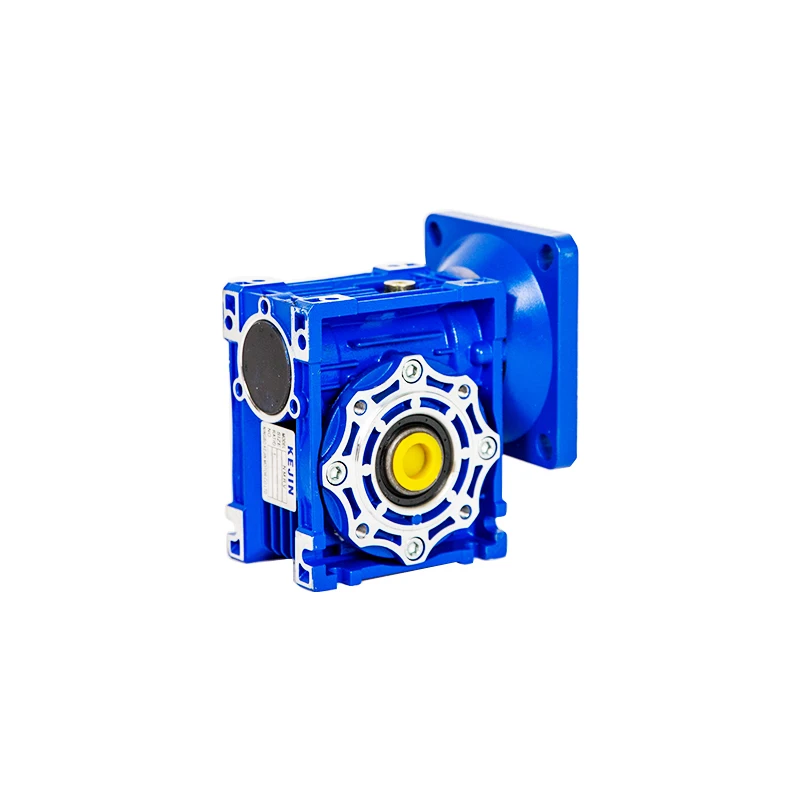 High torque stepping motor worm gear box aluminum housing variable wheel drive reduction gearbox
