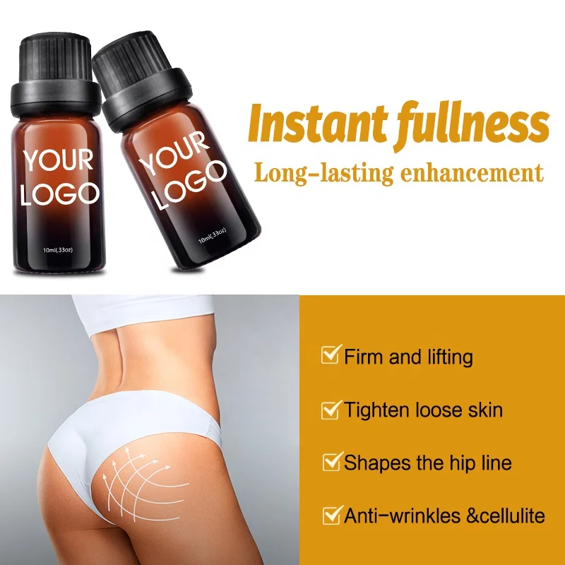 Custom Sexy Butt Massage Enhance Big Ass Essential Oil Firming Lift Butt Enlargement Oil