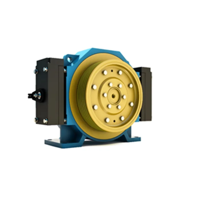 Load 1250-1600kg Gearless Traction Machine For Passenger Lift/Elevator