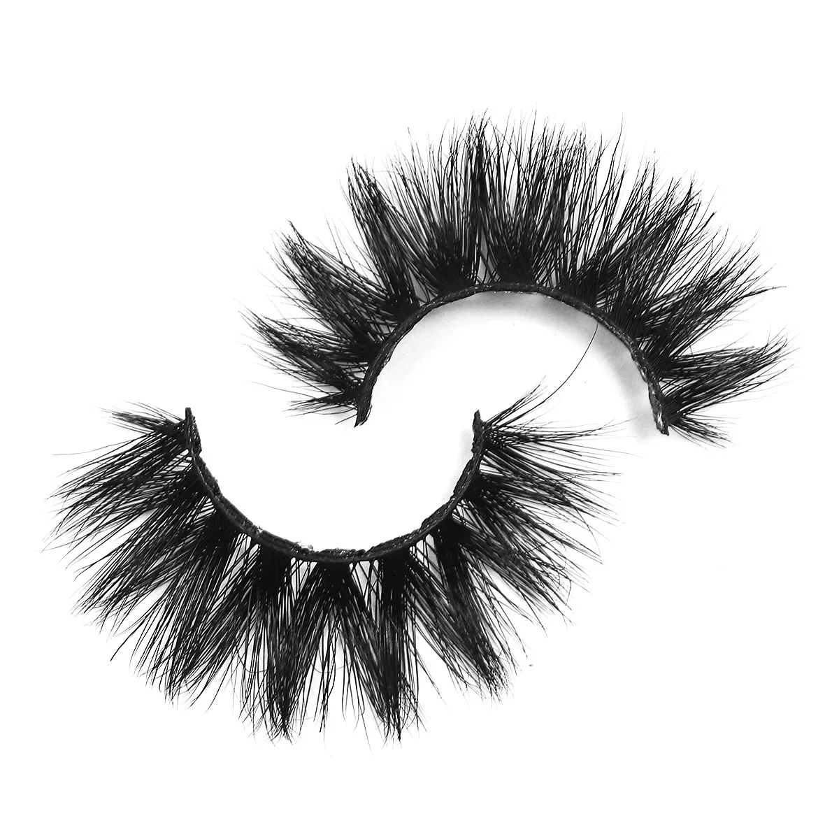 Top Quality 3d faux mink eyelashes magnetic faux 25mm lashes free samples eyelash with packaging