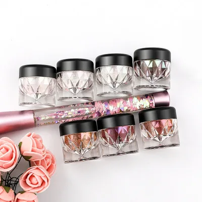 Private Label Mineral shimmer 9color pigment loose Eyeshadow Powder Makeup Cosmetics vendor