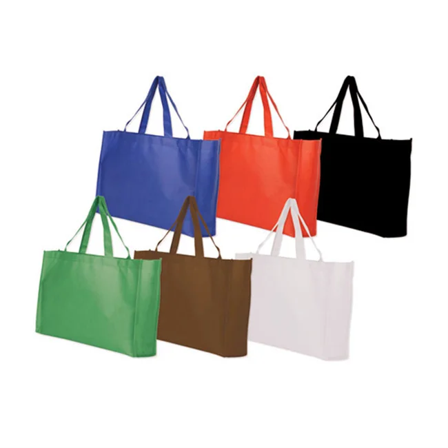High Quality Ecological Recycle Promotional Custom Shopping Non Woven Bag With Print Logo