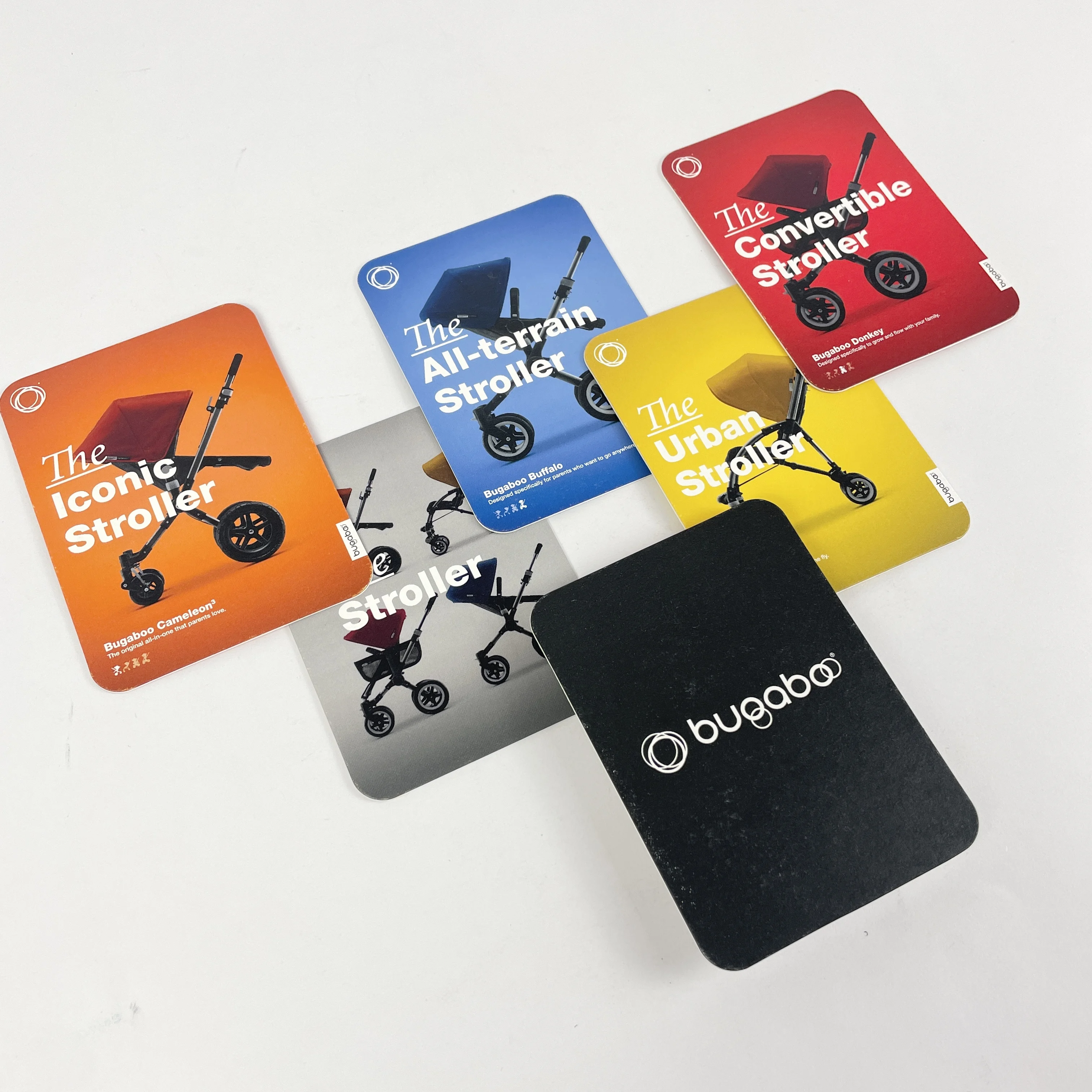 Luxury ultra-thick duplex cards for high-end product display and presentation round corner