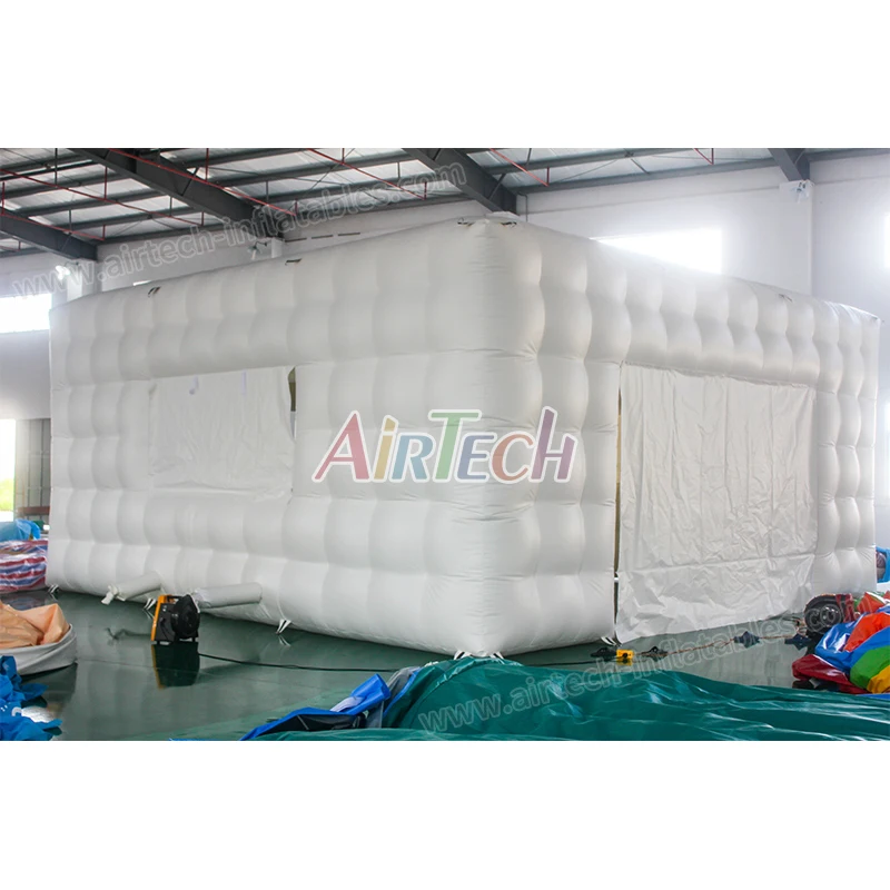 Custom square inflatable advertising tent air cube blow up outdoor tent inflatable pop up tent