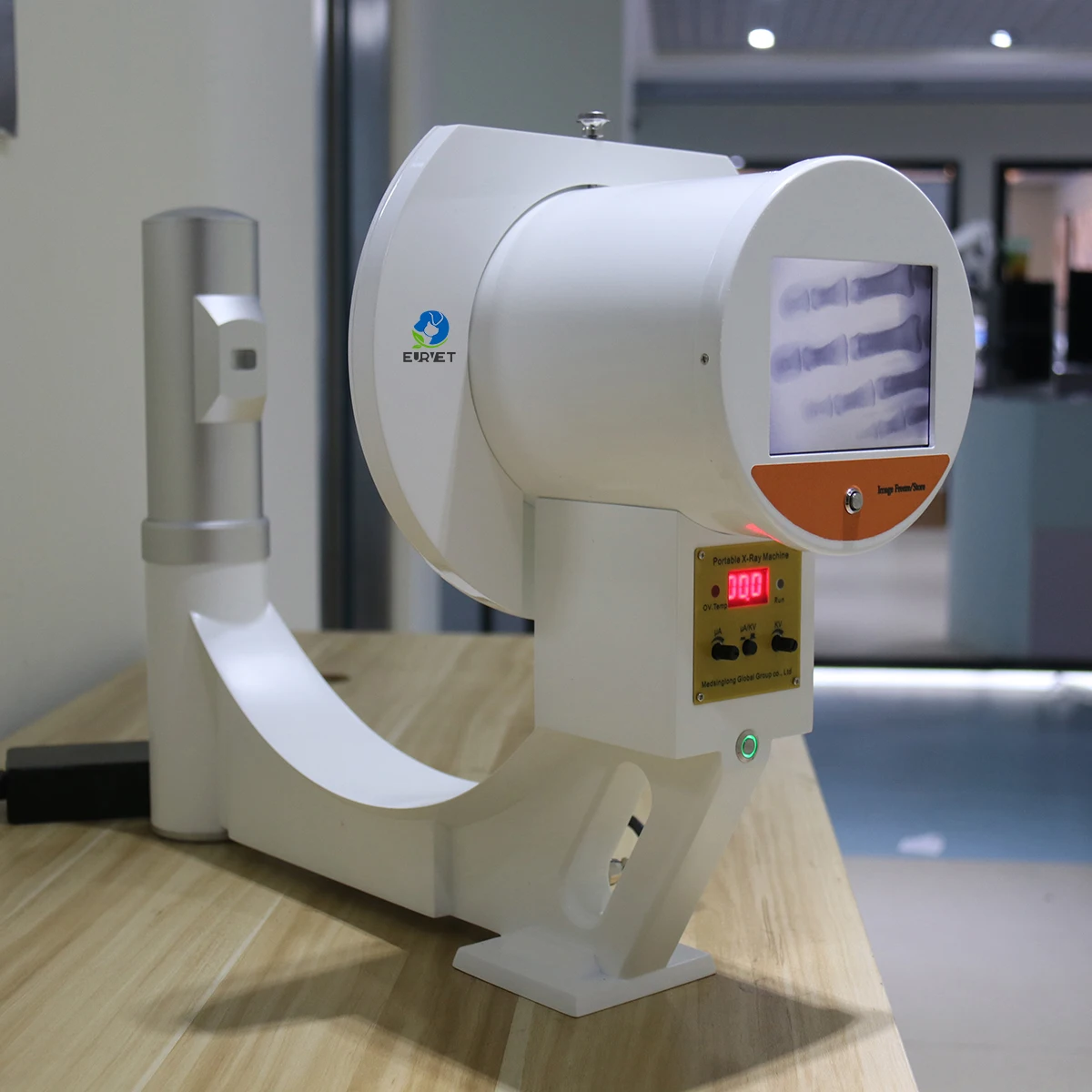 EUR VET Good Quality Portable Veterinary X-ray Image Intensifier with X-ray Intensifying Screen for Animals