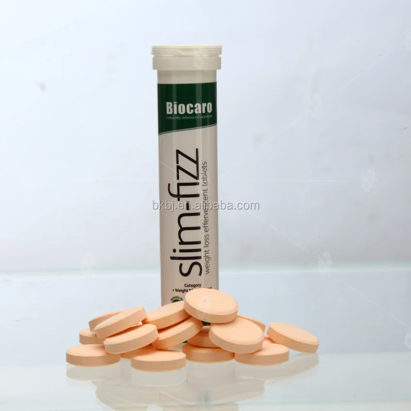 Best sell slimming Konjac glucomannan Slim-Fizz effervescent tablet