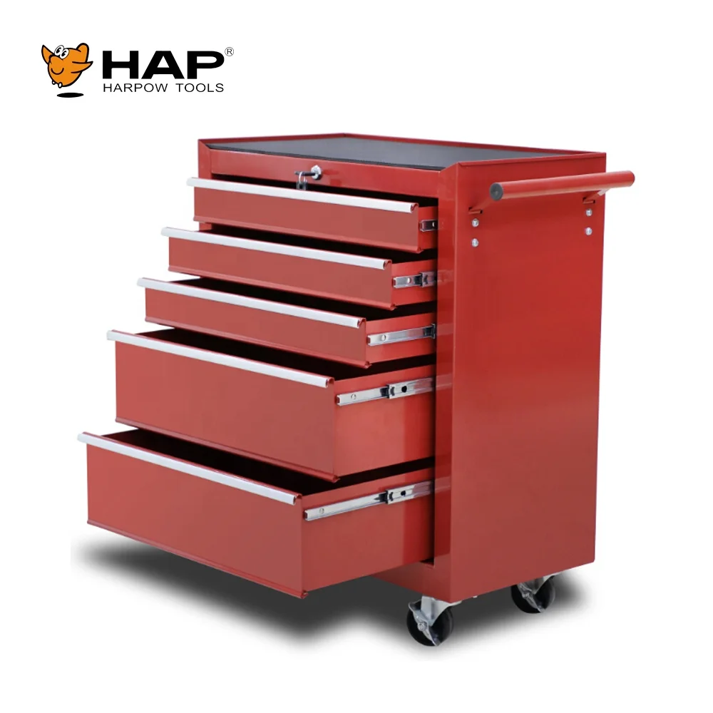 Drawers Storage Cabinet Repair Toolbox Car Repair Tool Cart Tool Trolley