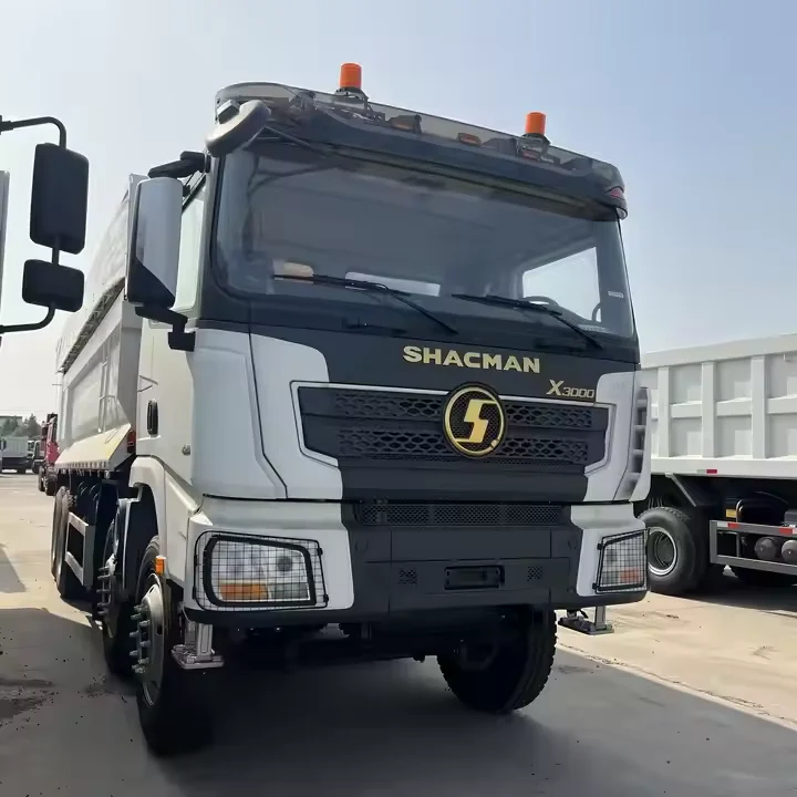 Hot Sale Shacman New Dump Truck F3000 300HP 400HP 8*4 Tipper Dumper with Rollover Lift in Mining
