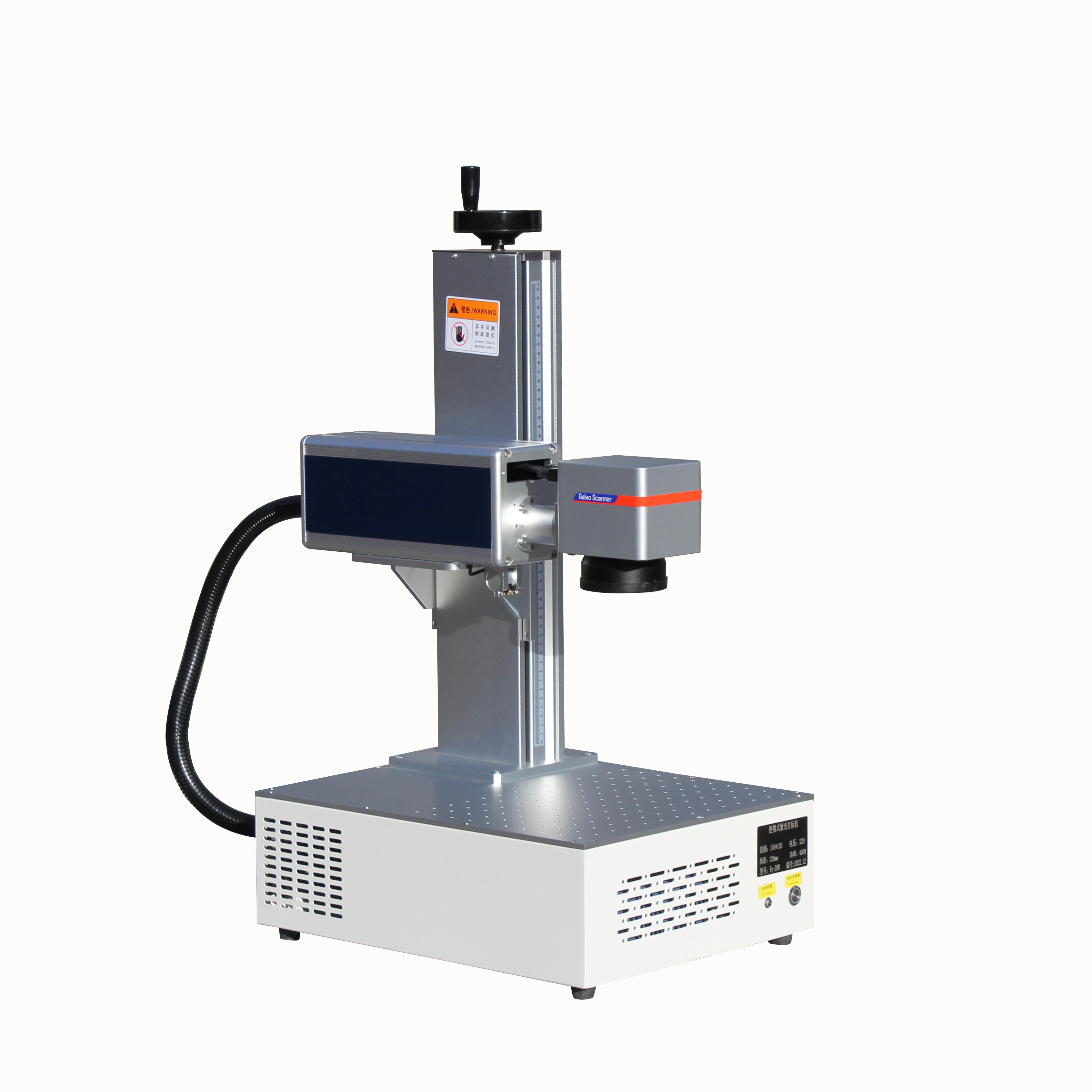 Cheapest Portable 3D 30w 50w 80w Jpt Raycus Mopa Engraver Rotary Fiber Laser Engraving Marking Machine