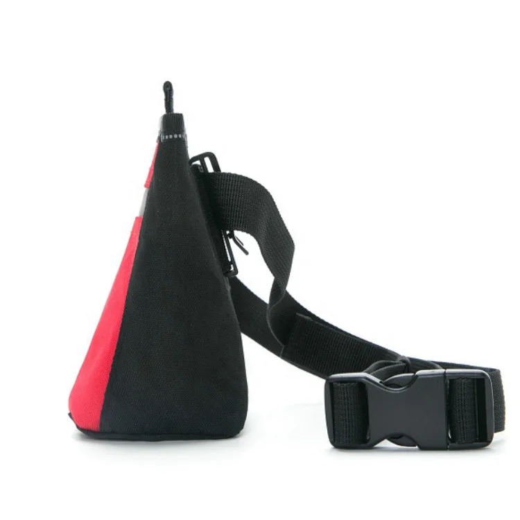 Оптовая продажа, сумка для дрессировки собак, сумка для лакомств, держатель для лакомств с зажимом, поясной ремень, магнитное отверстие