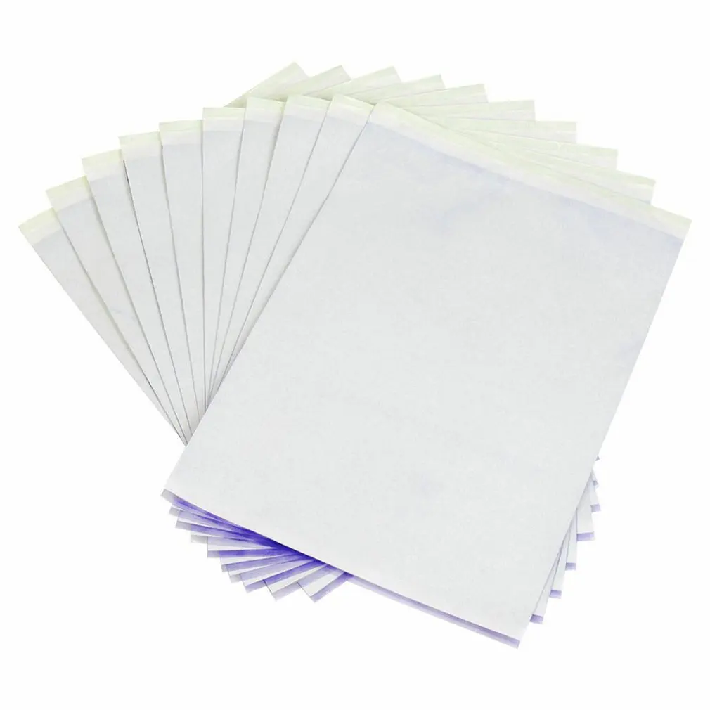 10pcs Per Roll A4 Size Tattoo Stencil Machine Transfer Stencil Paper Copy Thermal Paper for Tattoo Machine Accessories