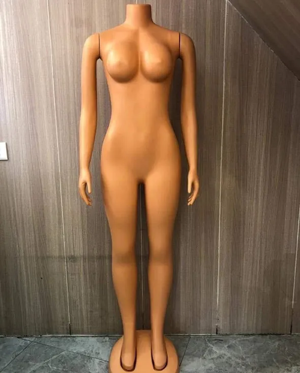 Brazilian Headless PLUS SIZE Female Plastic Mannequin With big breast and big hip dummy