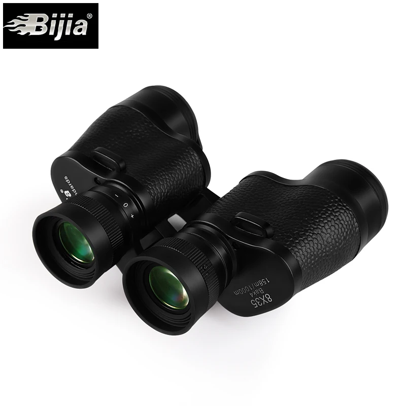 Бинокль BIJIA 8x35, профессиональный оптический телескоп hd, Сделано в России