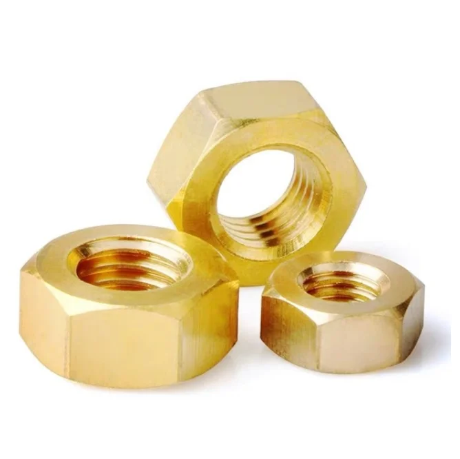 Factory Wholesale High Quality Brass Knurled Nuts
