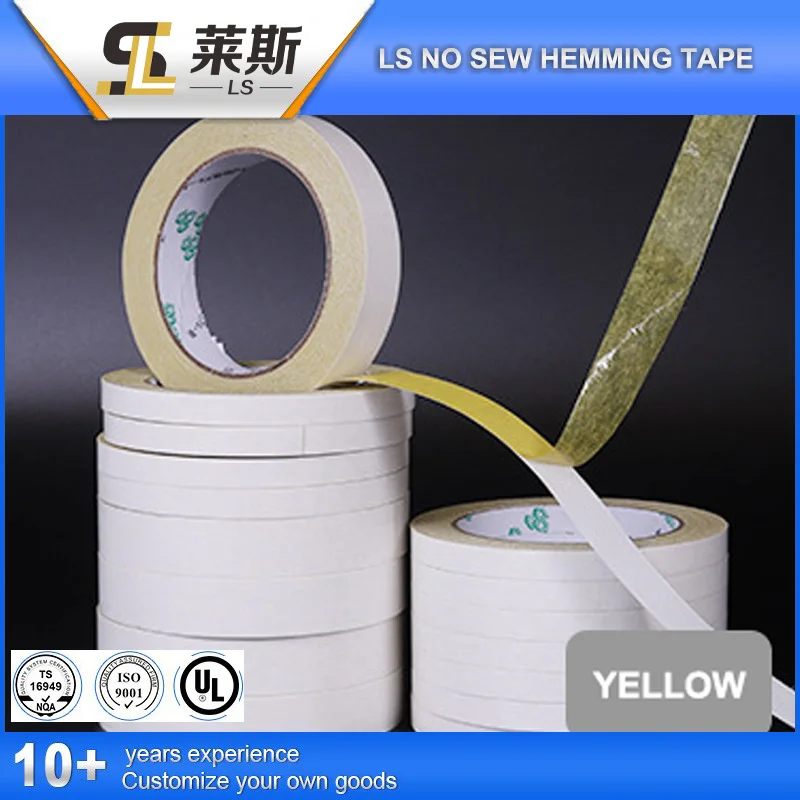 LS Adjustable 100 Yards Fabric Fusing Seamless Double Sided Hemming Tape for Cloth