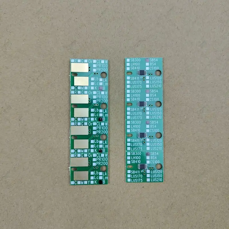 1000ML factory price one time use chip LUS210 for Mimaki UJV100-160 ink bottle chip LUS210