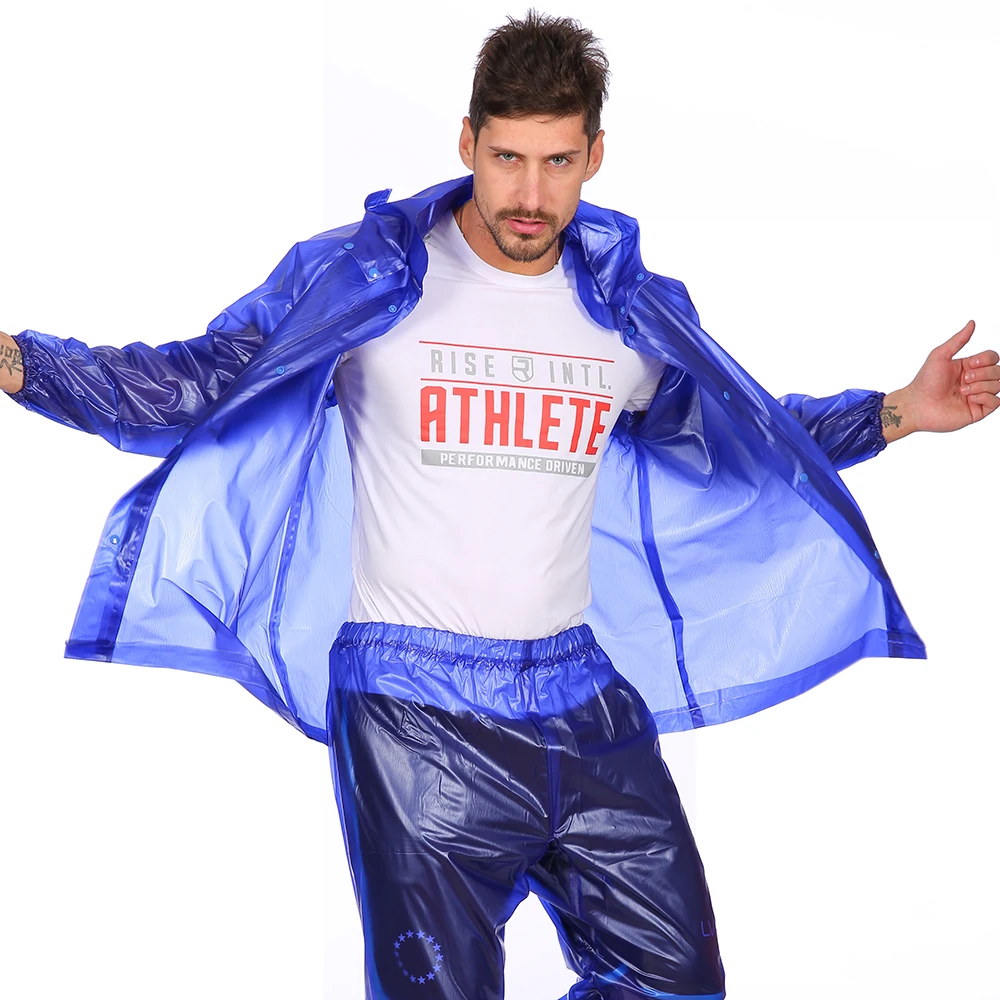 Motorcycle Rain Coat PVC Waterproof Rain Suit Wholesale Adult Reusable Rainwear Multifunctional Rainsuit
