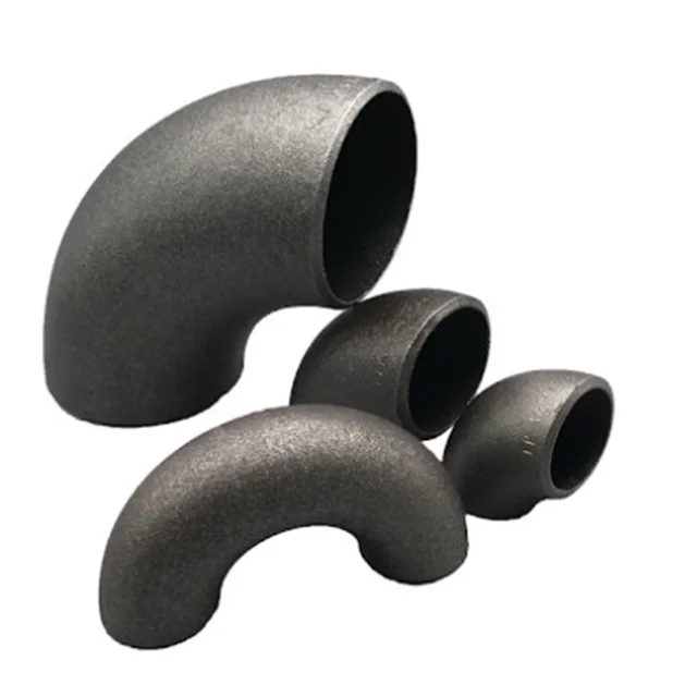 ASME B16.9 A234 SCH 40 Butt Welded Carbon Steel Pipe Fittings Bend LR Seamless Elbows