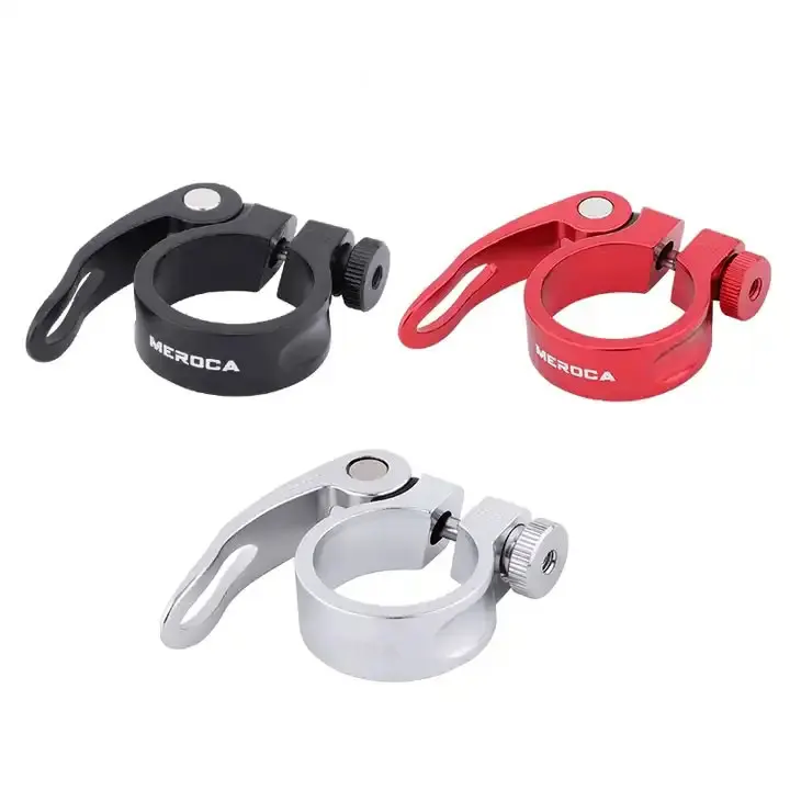 Bicycle Seat Post Clamp 31.8mm 34.9mm Aluminum alloy MTB Bicycle Seat Clamp Quick Release